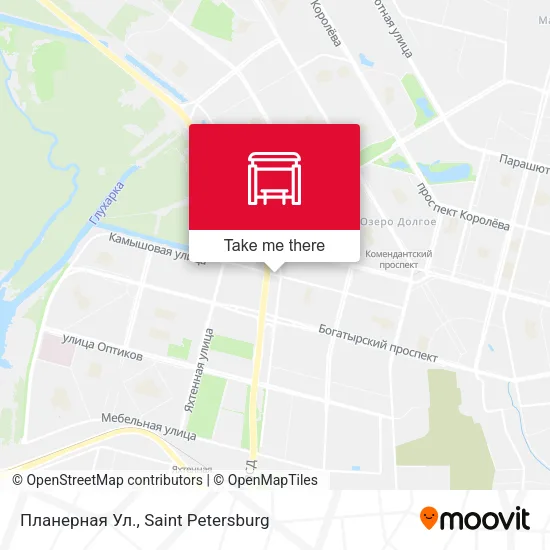 Планерная Ул. map