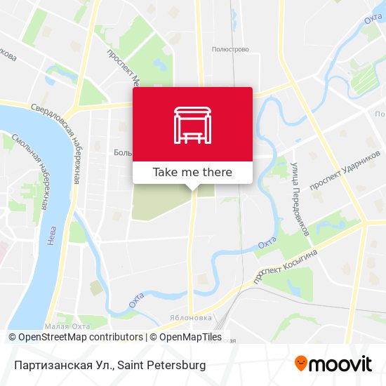 Партизанская Ул. map