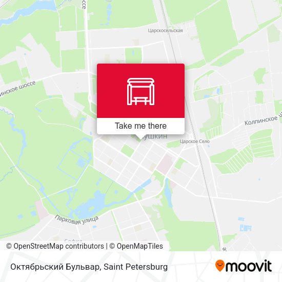 Октябрьский Бульвар map