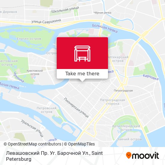 Левашовский Пр. Уг. Барочной Ул. map