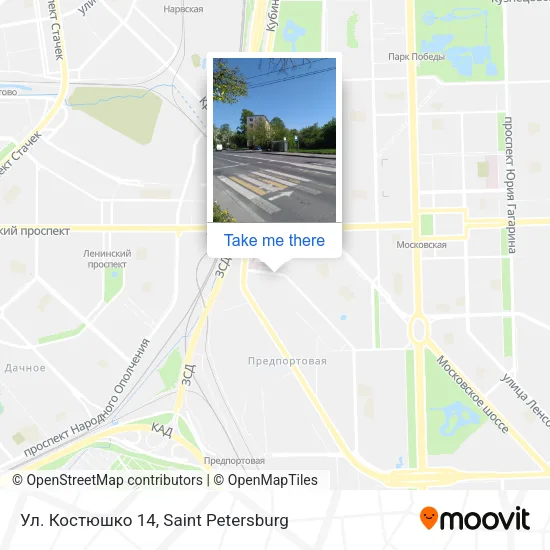 Ул. Костюшко 14 map