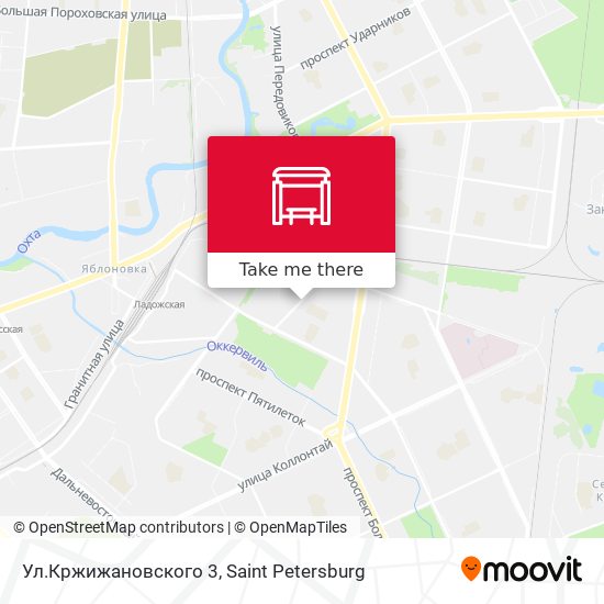 Ул.Кржижановского 3 map