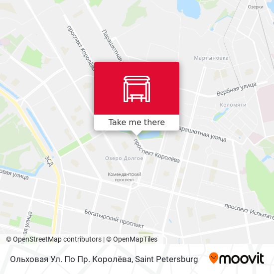 Ольховая  Ул. По Пр. Королёва map
