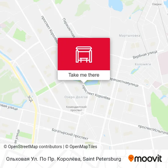 Ольховая  Ул. По Пр. Королёва map