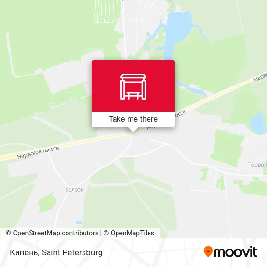 Кипень map