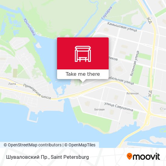 Шуваловский Пр. map