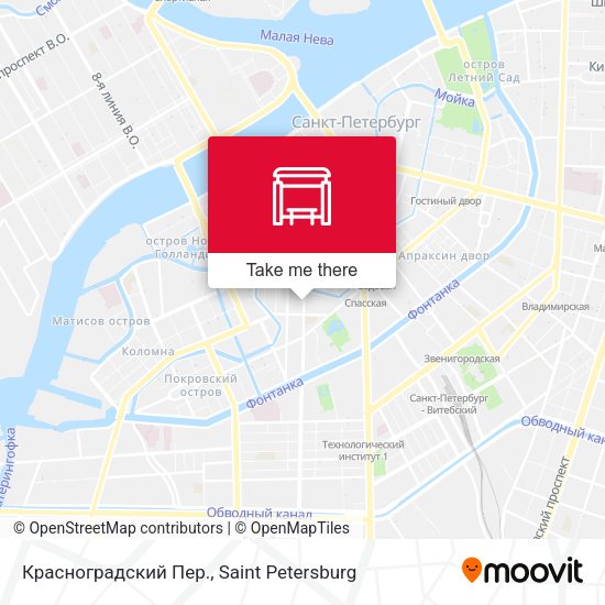 Красноградский Пер. map