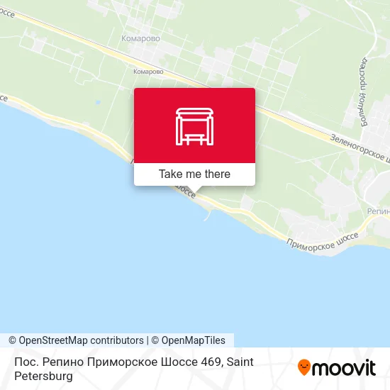 Пос. Репино Приморское Шоссе 469 map