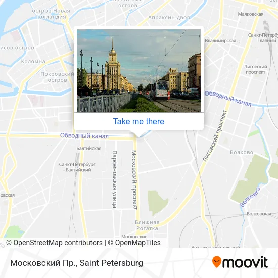 Московский Пр. map
