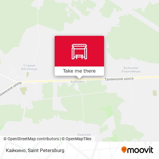 Кайкино map