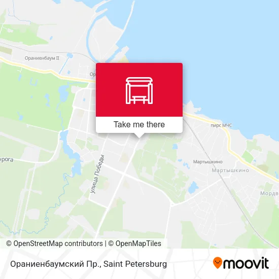 Ораниенбаумский Пр. map