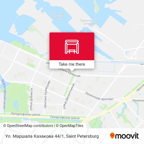 Ул. Маршала Казакова 44/1 map