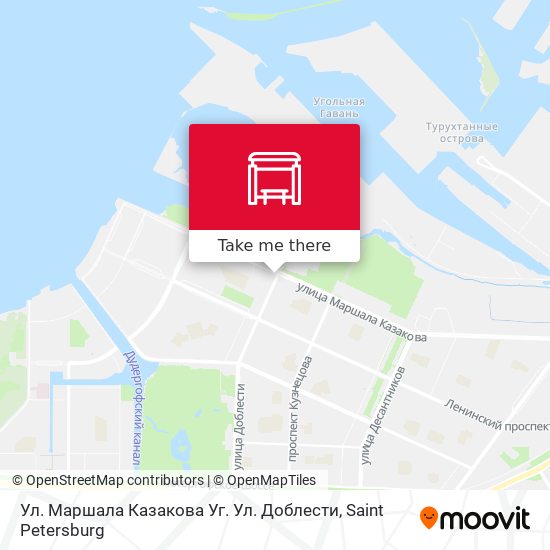 Ул. Маршала Казакова Уг. Ул. Доблести map