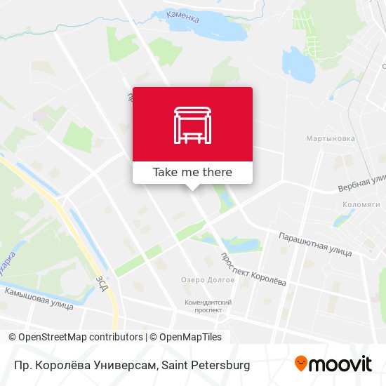 Пр. Королёва Универсам map