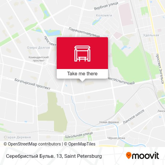 Серебристый Бульв. 13 map