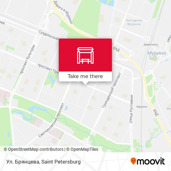 Ул. Брянцева map