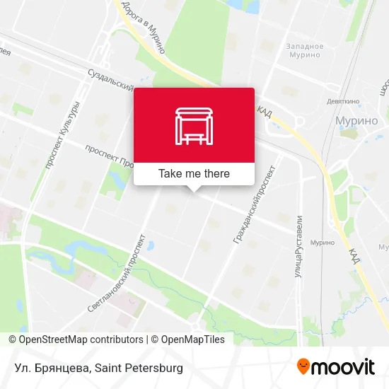 Ул. Брянцева map