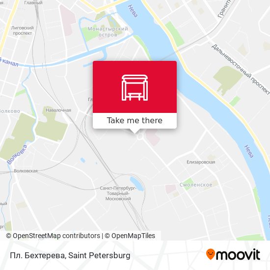 Пл. Бехтерева map