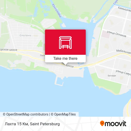 Лахта 15 Км map