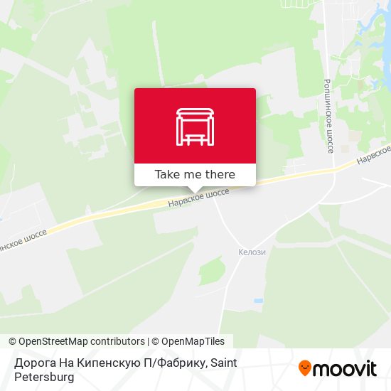 Дорога На Кипенскую П/Фабрику map