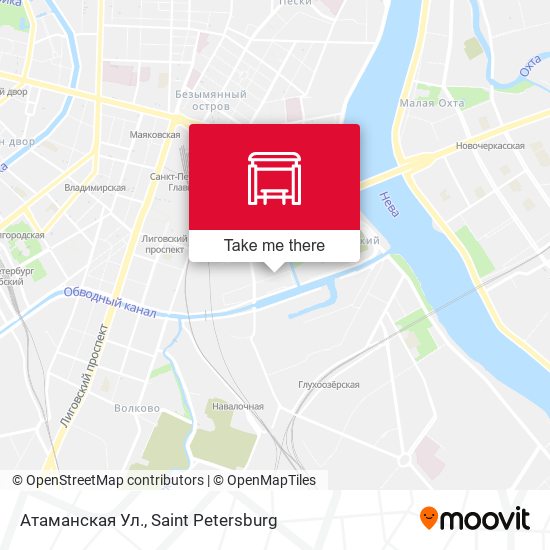 Атаманская Ул. map