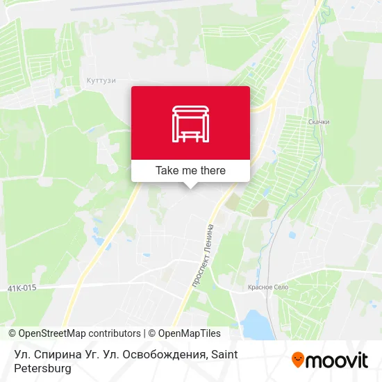 Ул. Спирина Уг. Ул. Освобождения map