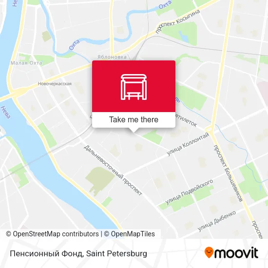 Пенсионный Фонд map