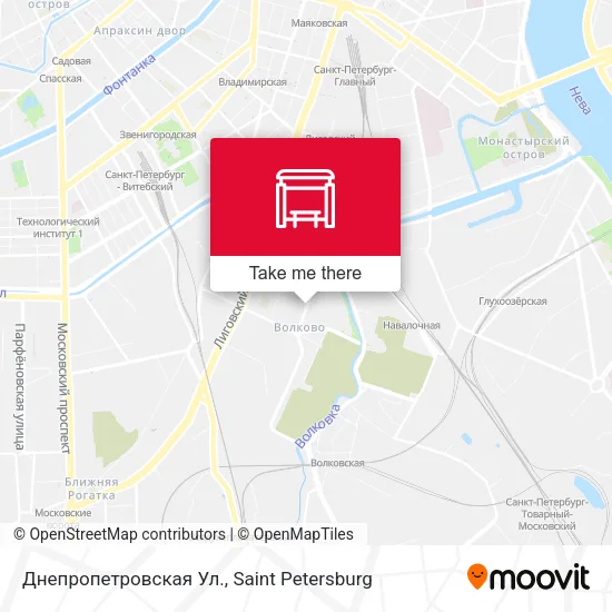 Днепропетровская Ул. map