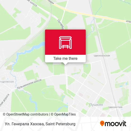 Ул. Генерала Хазова map