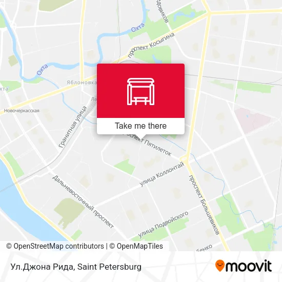 Ул.Джона Рида map