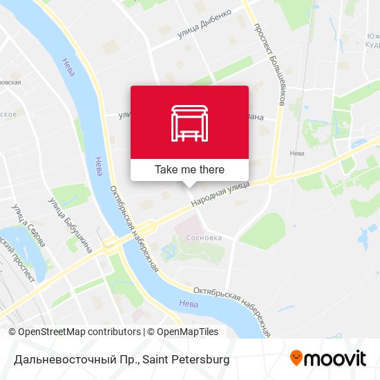 Дальневосточный Пр. map