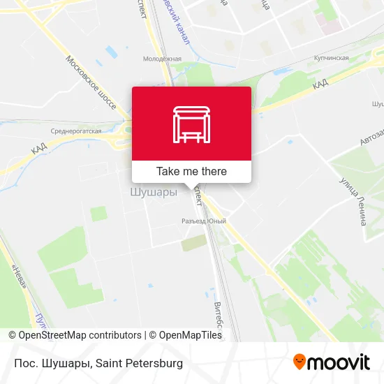 Пос. Шушары map