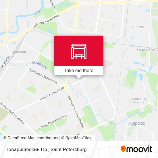 Товарищеский Пр. map