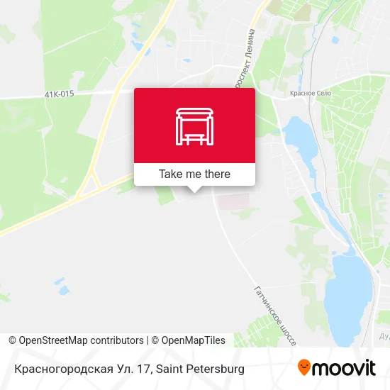 Красногородская Ул. 17 map