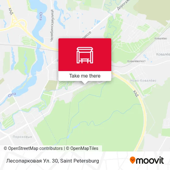 Лесопарковая Ул. 30 map
