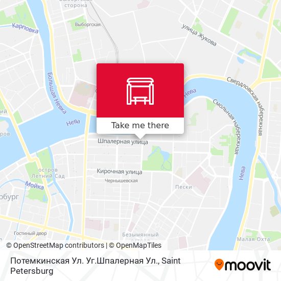 Потемкинская Ул. Уг.Шпалерная Ул. map