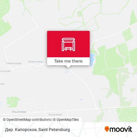 Дер. Капорское map
