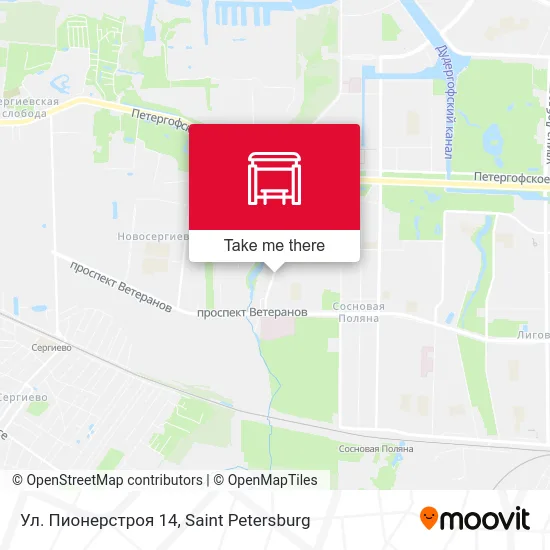 Ул. Пионерстроя 14 map