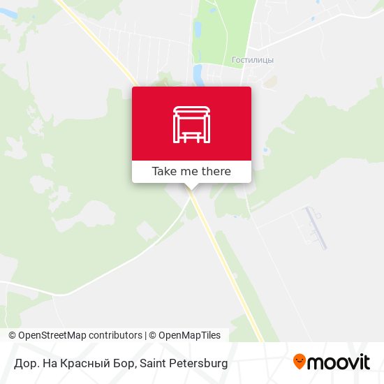 Дор. На Красный Бор map
