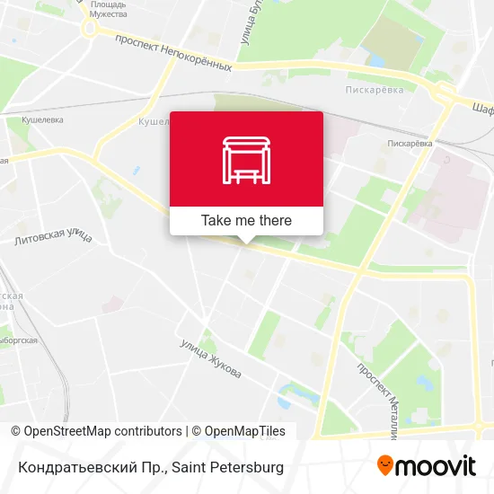 Кондратьевский Пр. map