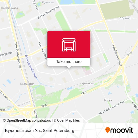 Будапештская Ул. map