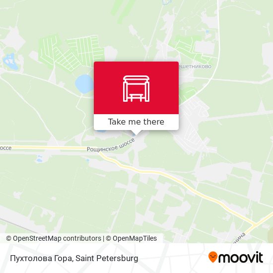 Пухтолова Гора map