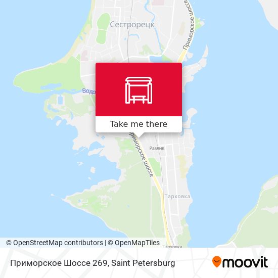 Приморское Шоссе 269 map
