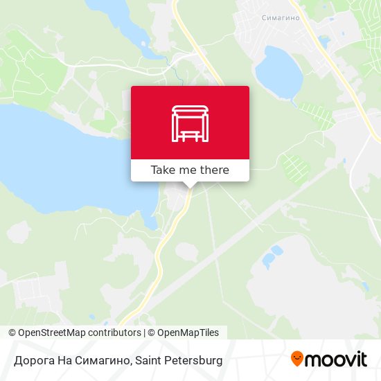 Дорога На Симагино map