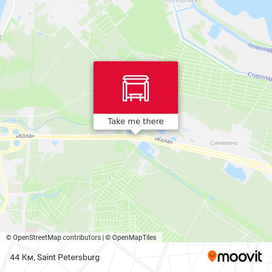 44 Км map