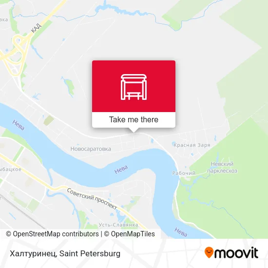 Халтуринец map