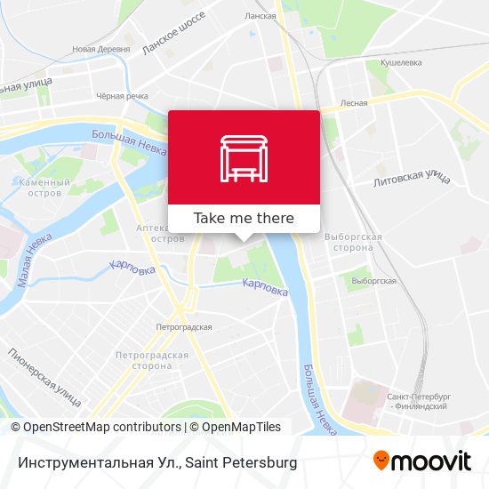 Инструментальная Ул. map