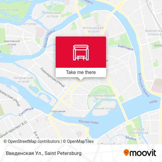 Введенская Ул. map