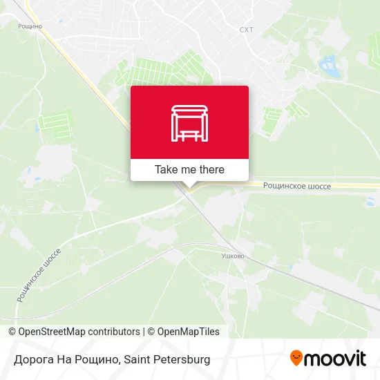Дорога На Рощино map
