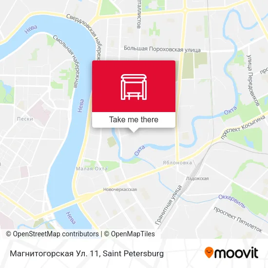 Магнитогорская Ул. 11 map